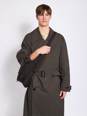 Lemaire Sac Large Soft Game Brun Foncé Lemaire Sac Large Soft Game Brun Foncé