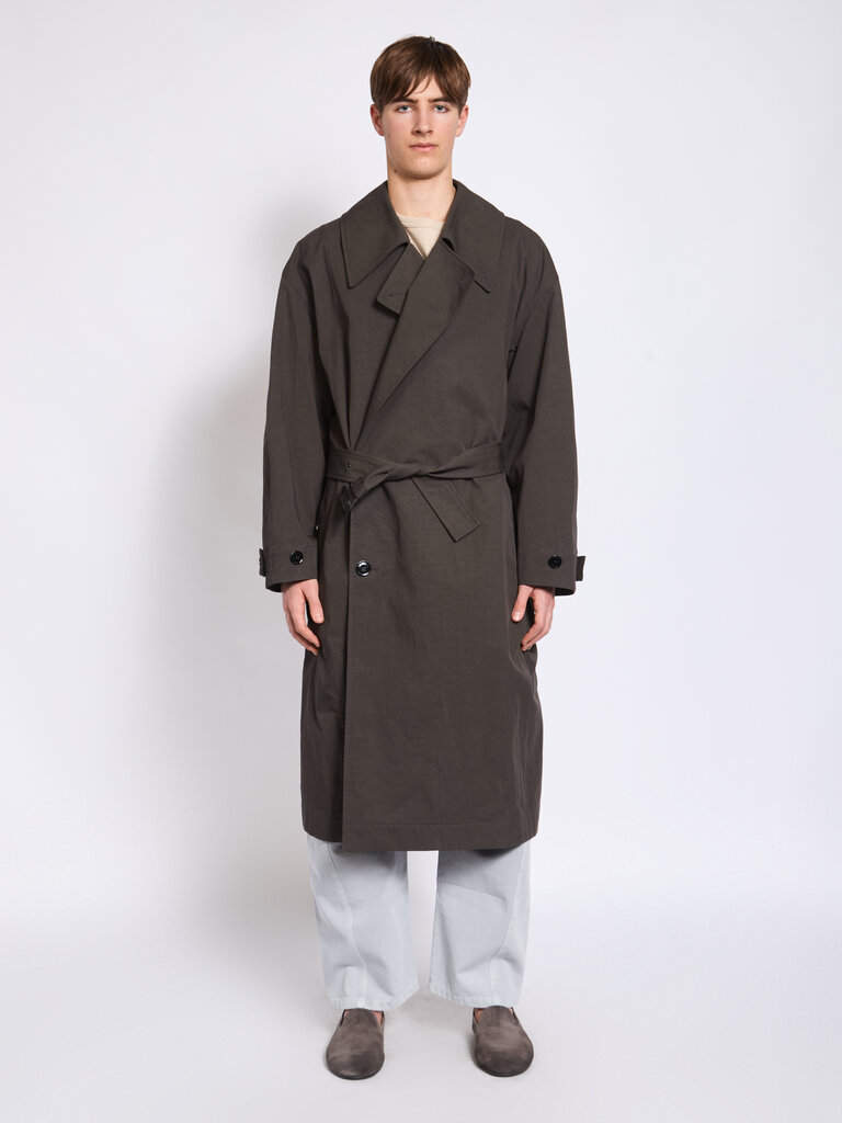 Lemaire Dark Coffee Tibetan Trench