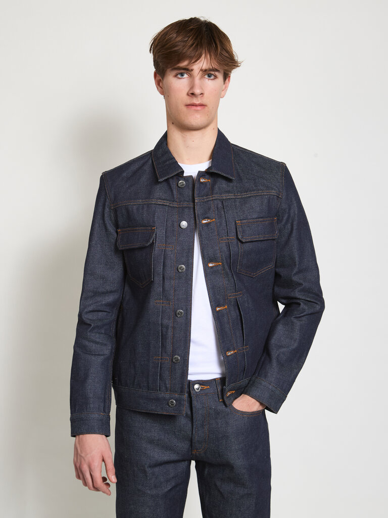 A.P.C. Veste Jean Work Indigo
