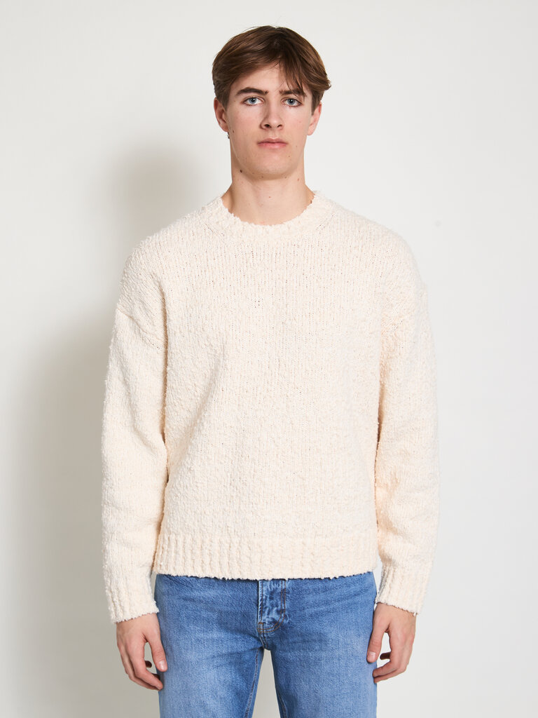 Frame Chandail Chunky Textured Crème