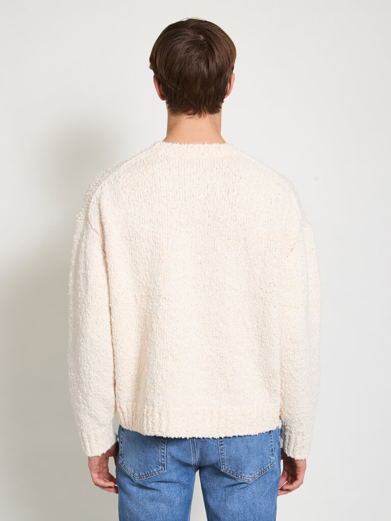 Frame Chandail Chunky Textured Crème