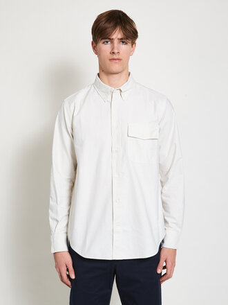 Norse Projects Kit White Algot Relaxed Shirt