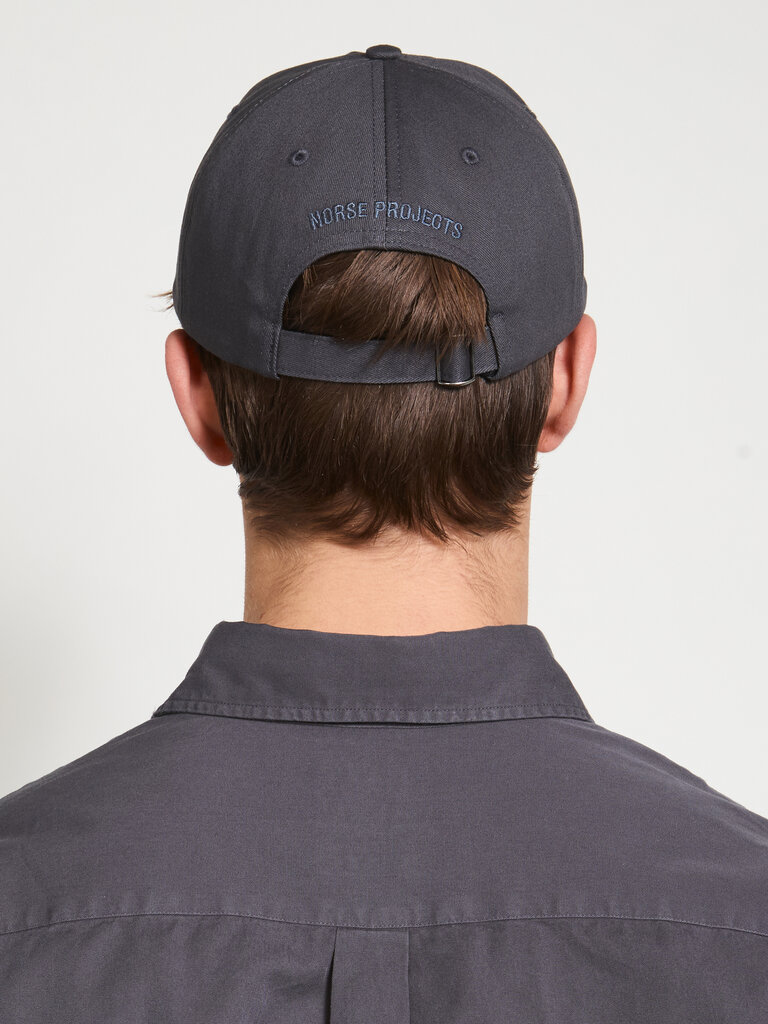 Norse Projects Grey Twill Sports Cap