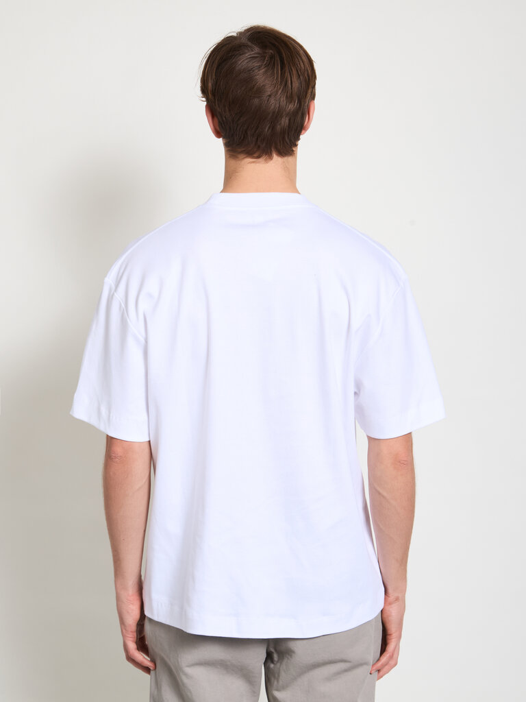 Sunspel T-Shirt Oversized Blanc