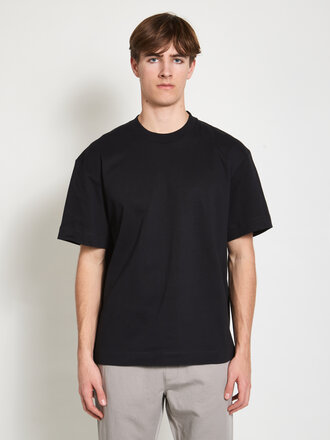 Sunspel Black Oversized T-Shirt Sunspel Black Oversized T-Shirt