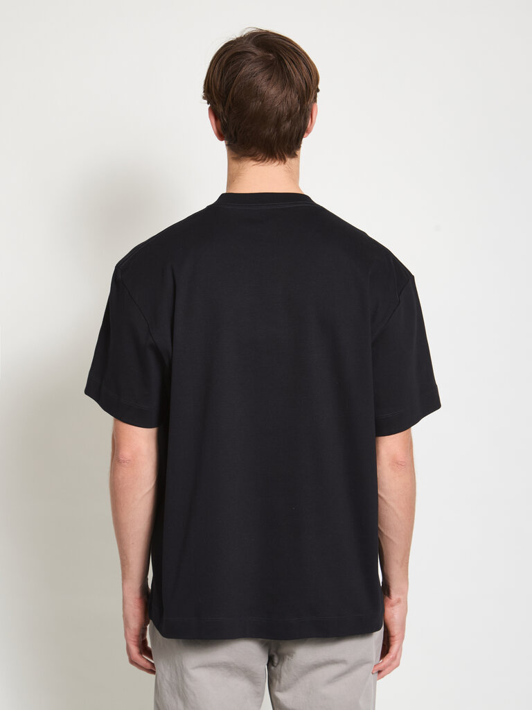 Sunspel T-Shirt Oversized Noir