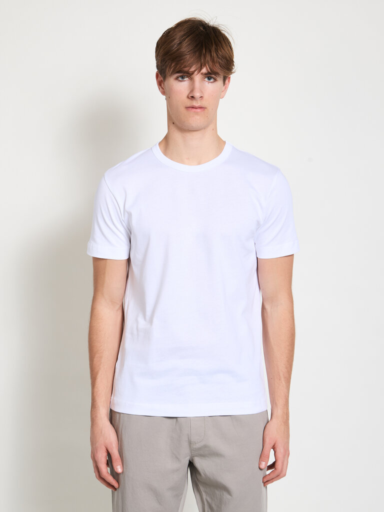 Sunspel White Regular Fit Jersey T-Shirt