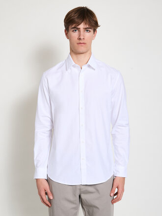 Sunspel Chemise Oxford Blanc