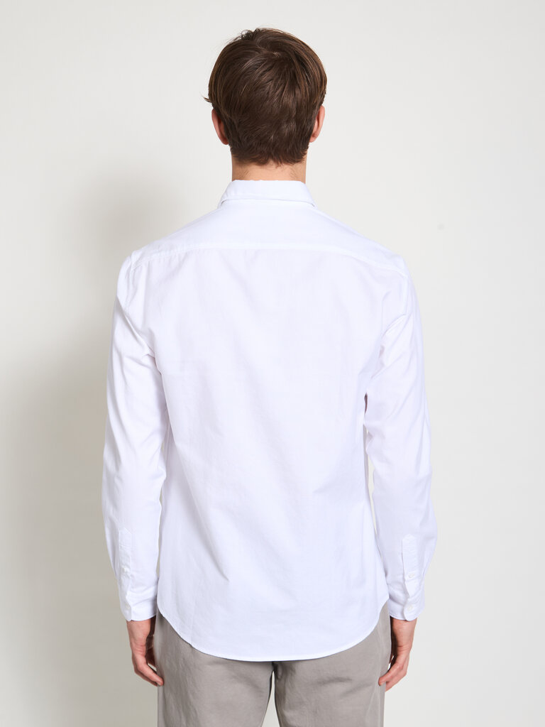 Sunspel Chemise Oxford Blanc