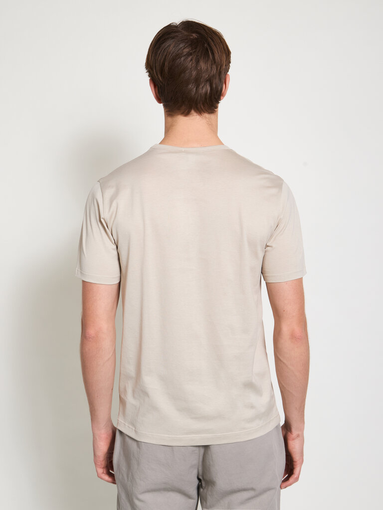 Sunspel T-Shirt Classique Gris Cendré