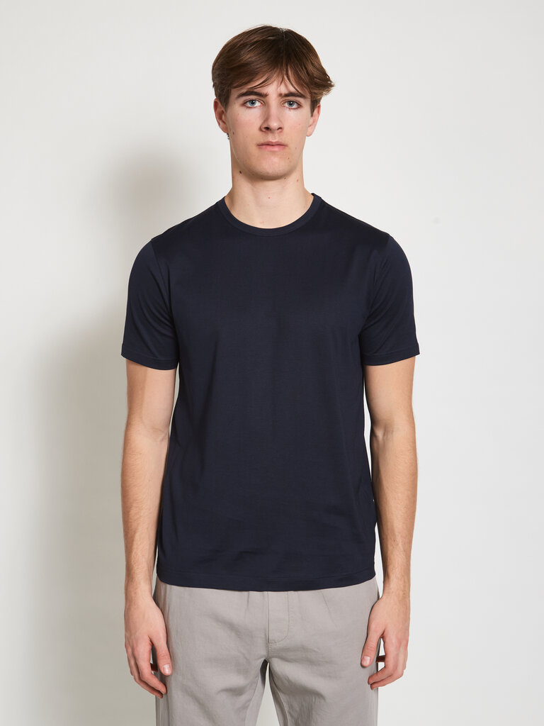 Sunspel T-Shirt Classique Bleu Nuit