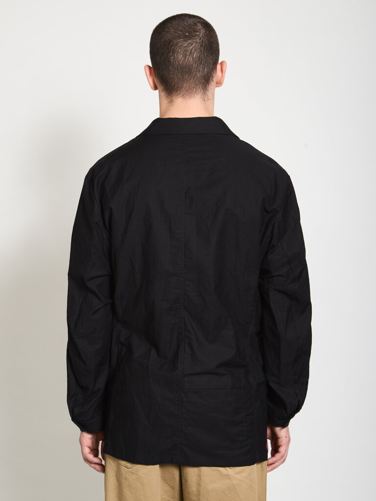 Yohji Yamamoto Veste Shrinkage 5 Twill Noir
