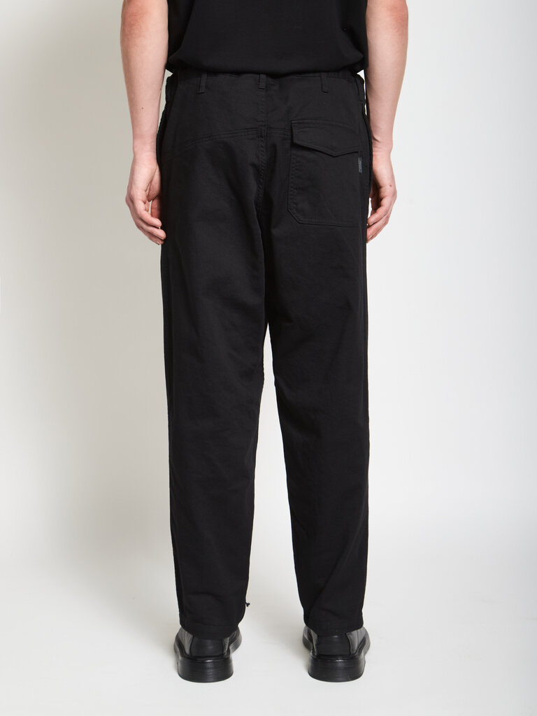 Yohji Yamamoto Pantalon No-Tuck Waist Noir