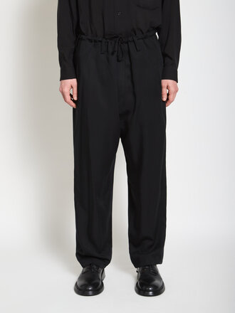 Yohji Yamamoto Black Basic Pants Yohji Yamamoto Black Basic Pants