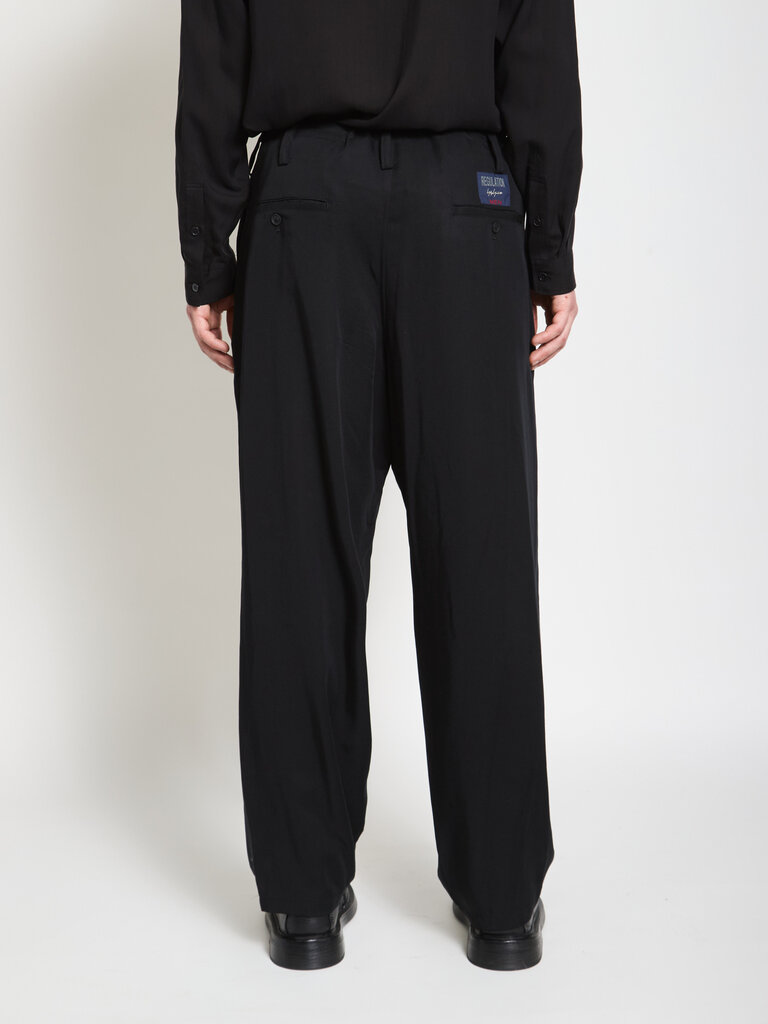 Yohji Yamamoto Pantalon Basic Noir