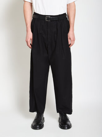 Yohji Yamamoto Black Side Tape Pants Yohji Yamamoto Black Side Tape Pants