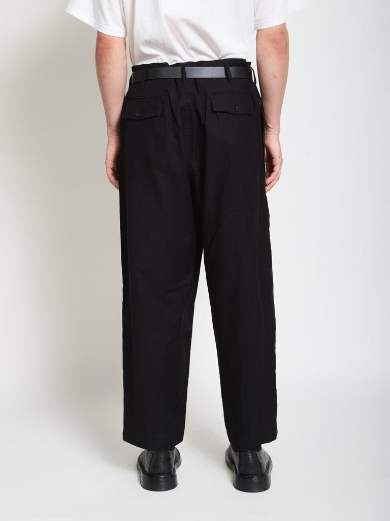 Yohji Yamamoto Pantalon Side Tape Noir