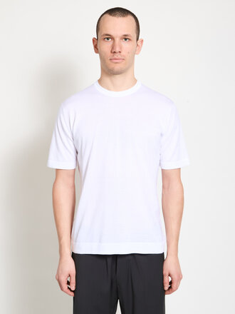 John Smedley T-Shirt Lorca Blanc