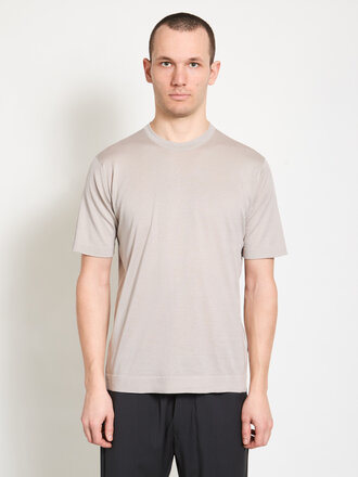 John Smedley T-Shirt Lorca Ivoire