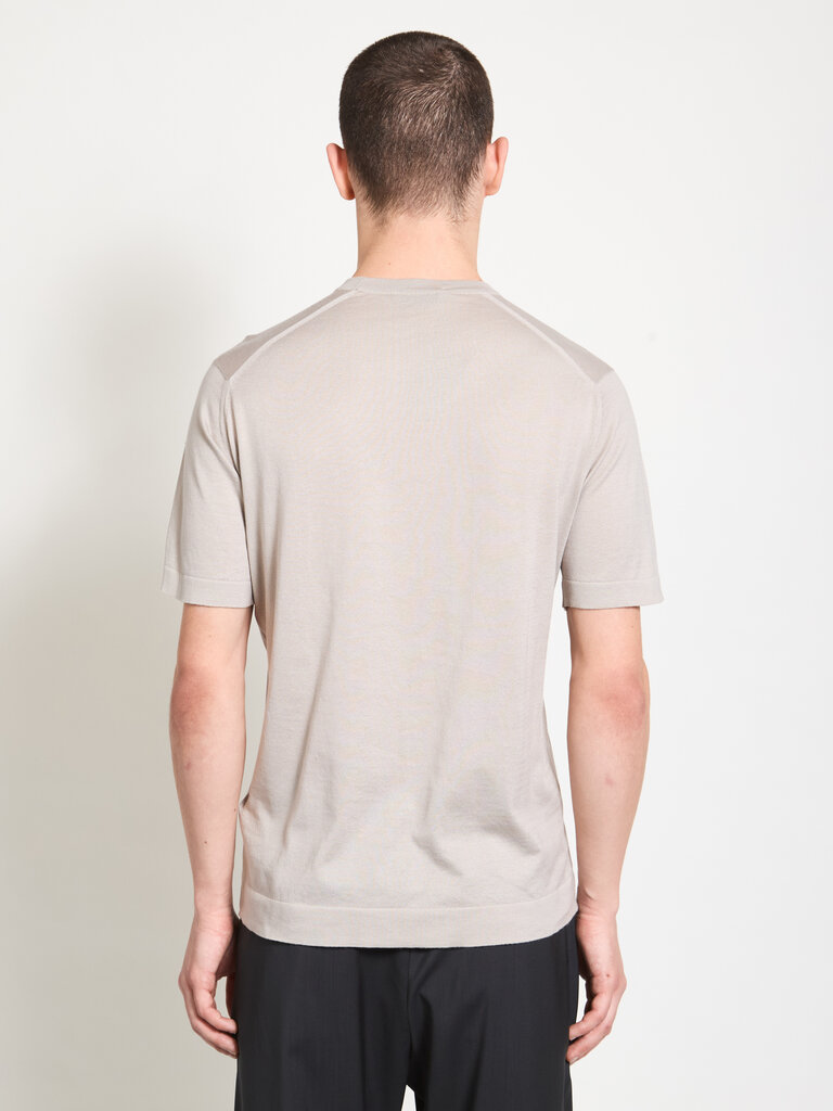 John Smedley T-Shirt Lorca Ivoire