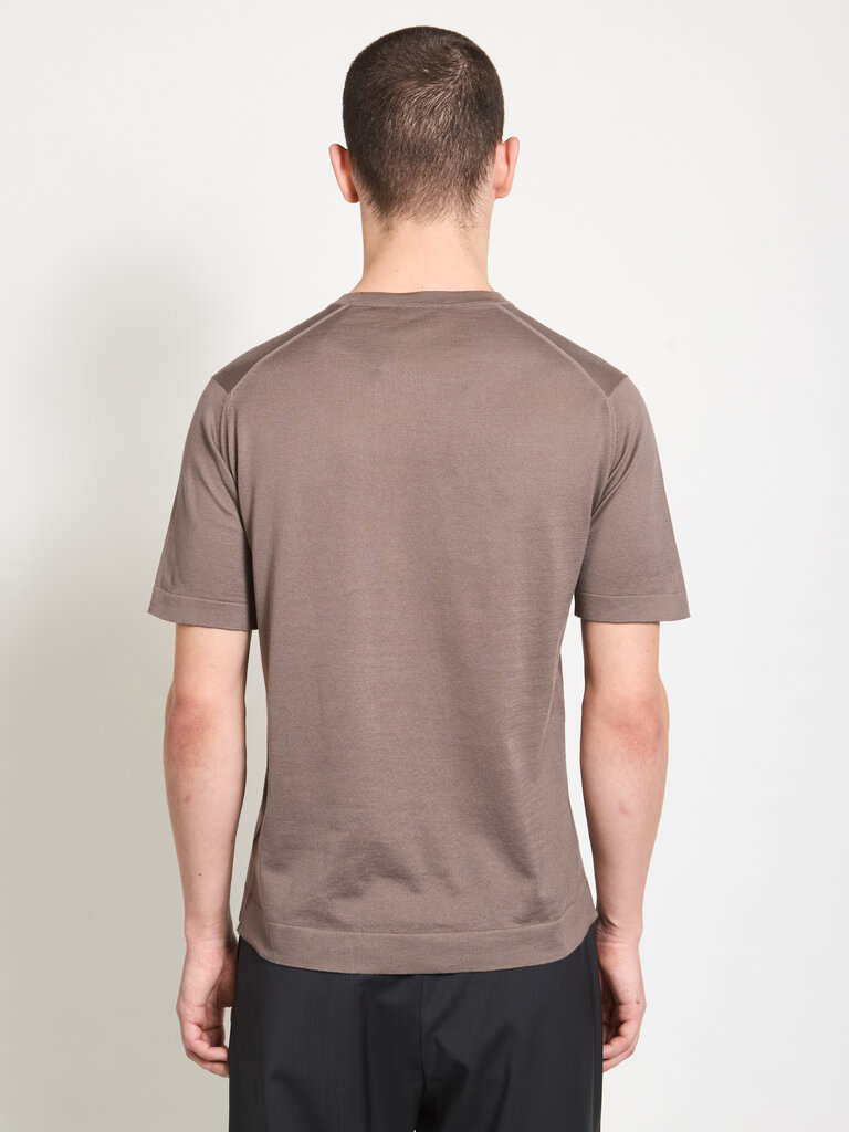 John Smedley T-Shirt Lorca Beige