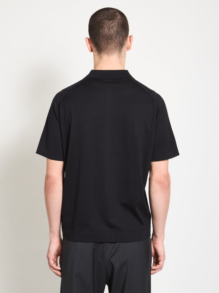 John Smedley Chandail Folke Noir