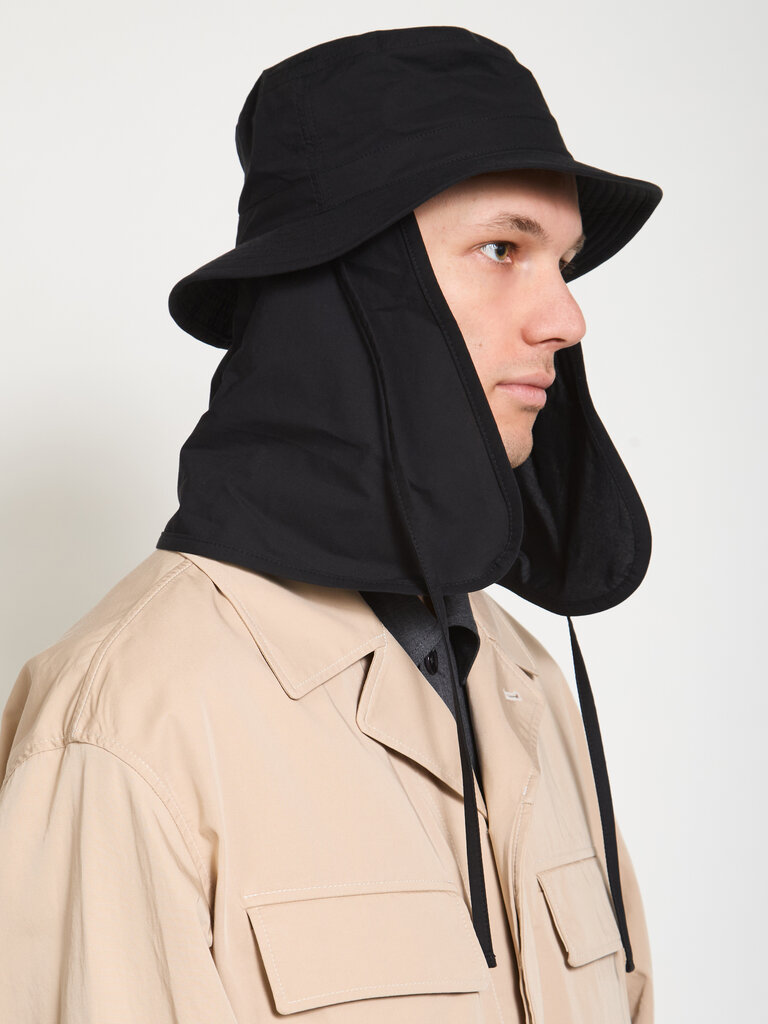 Lemaire Chapeau Desert Bucket Noir
