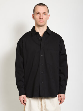 Lemaire Black Big Shirt