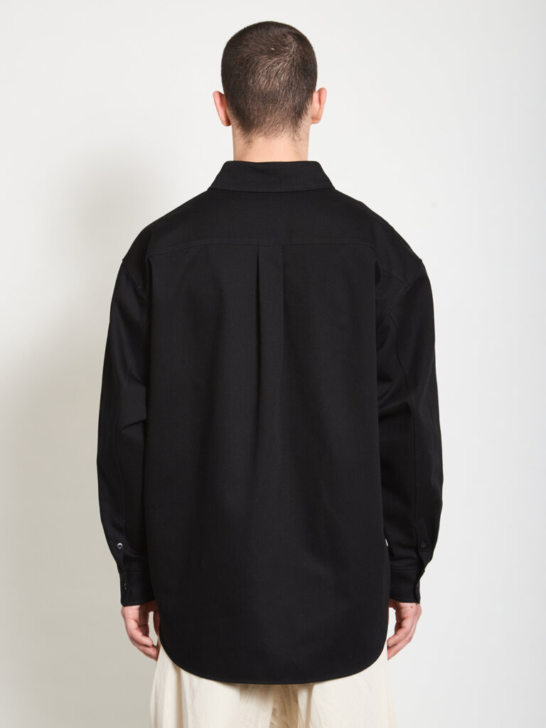 Lemaire Chemise Big Shirt Noir