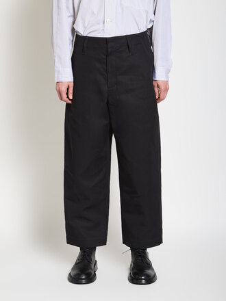 Lemaire Pantalon Big Chino Noir