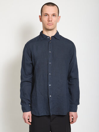 Barena Navy Surian Telino Shirt