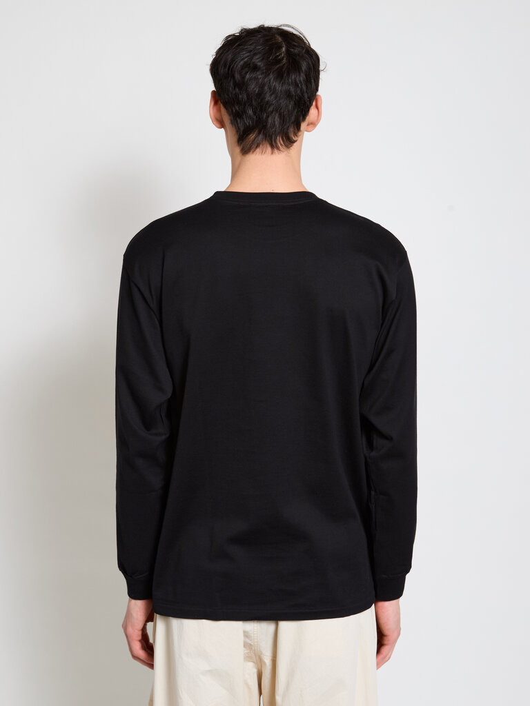 Auralee Black Luster Plainting Sweater