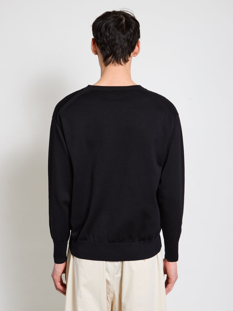 Batoner Black Sea Island V Neck Sweater