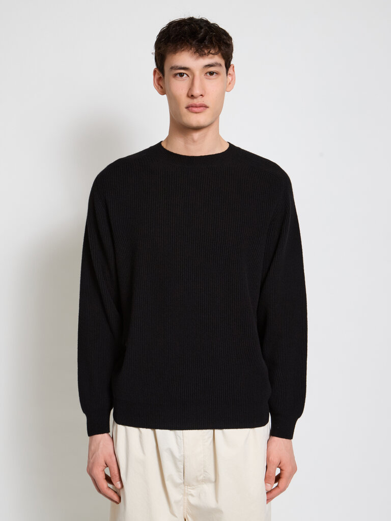Batoner Chandail Reverse Cash Rib Noir
