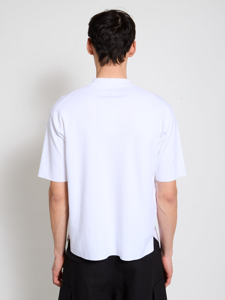 Batoner Polo 32G Smooth Blanc