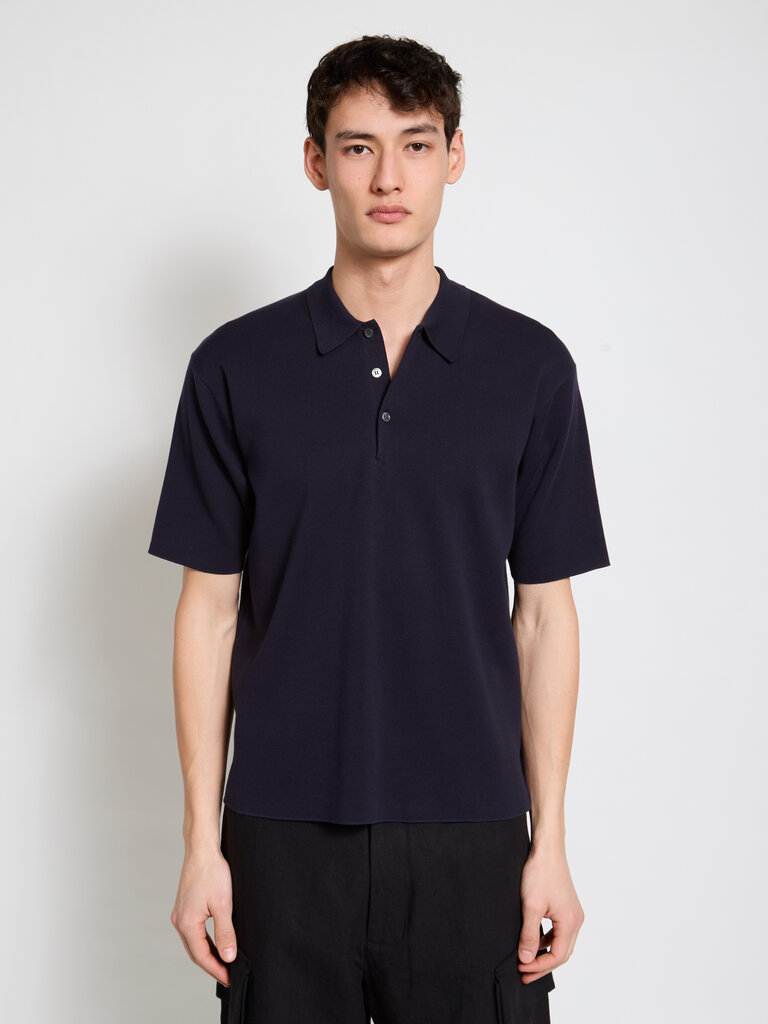 Batoner Navy 32G Smooth Polo Shirt