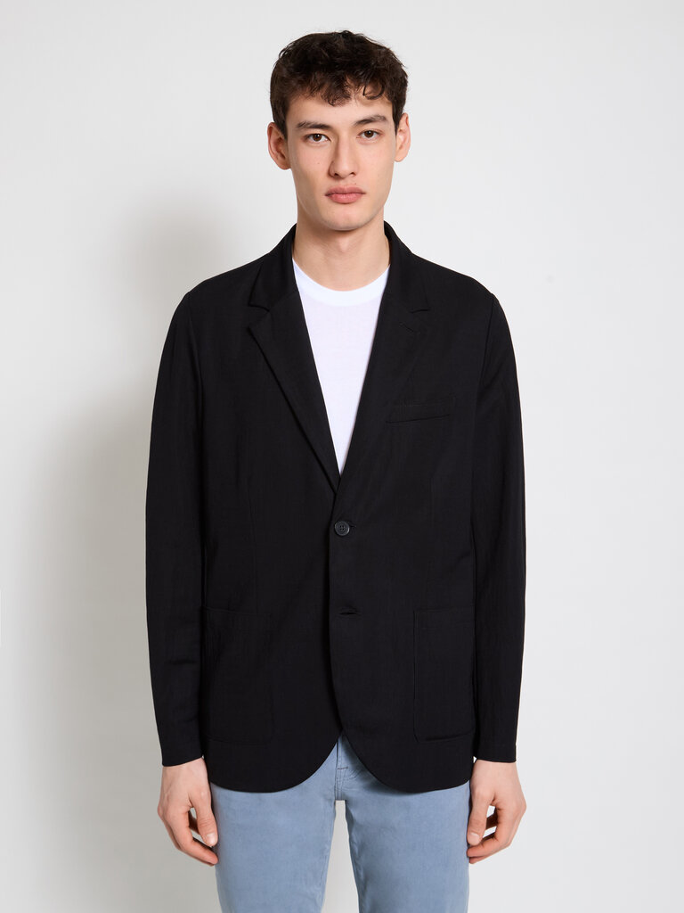 Harris Wharf London Black Travel Jacket