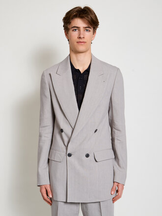 Dries Van Noten Veste Barton Gris