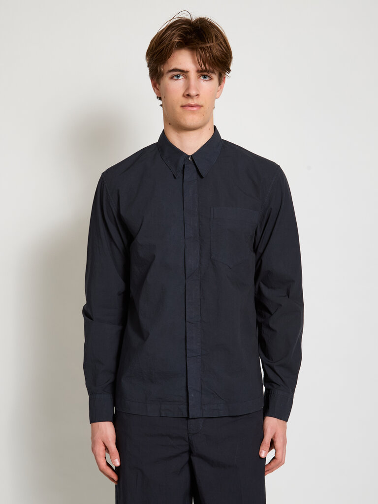 Dries Van Noten Chemise Camado Marine
