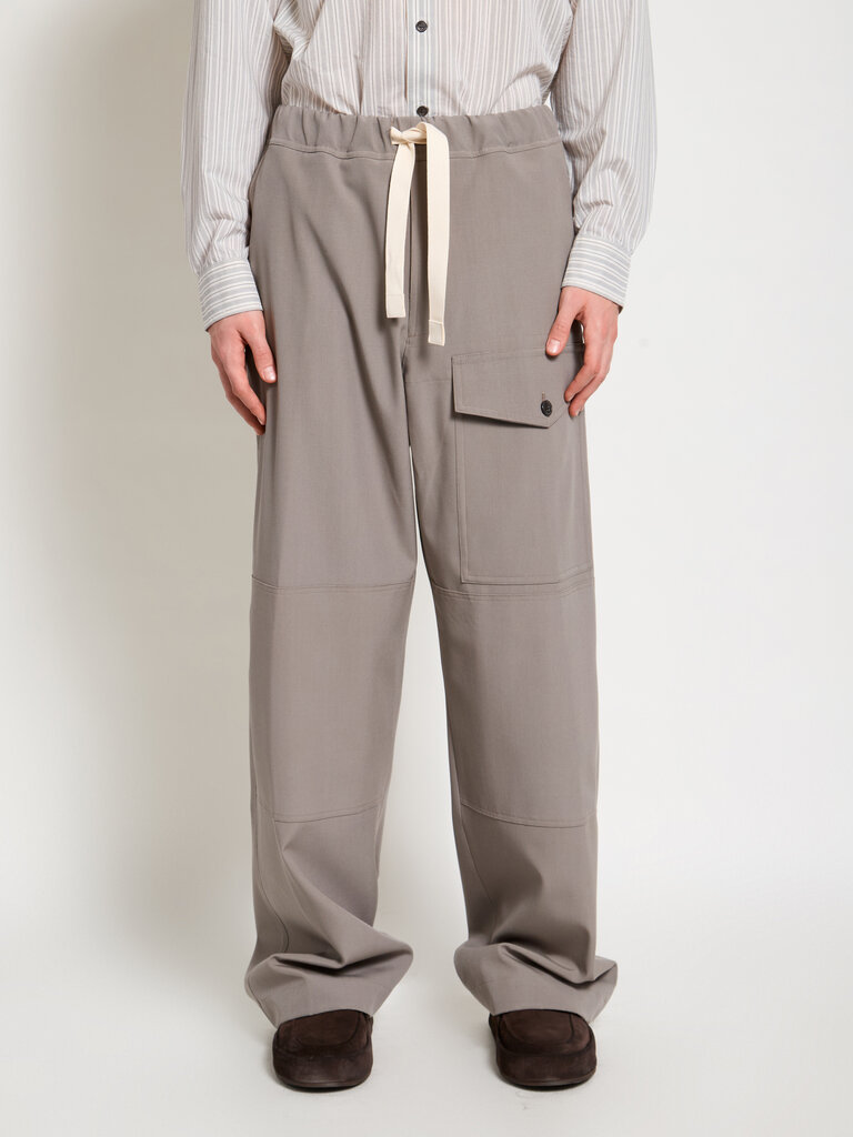 Dries Van Noten Pantalon Pannoch Ciment