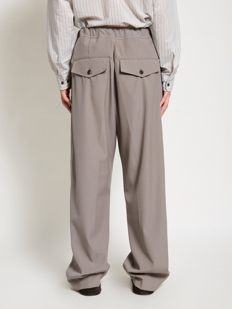 Dries Van Noten Pantalon Pannoch Ciment