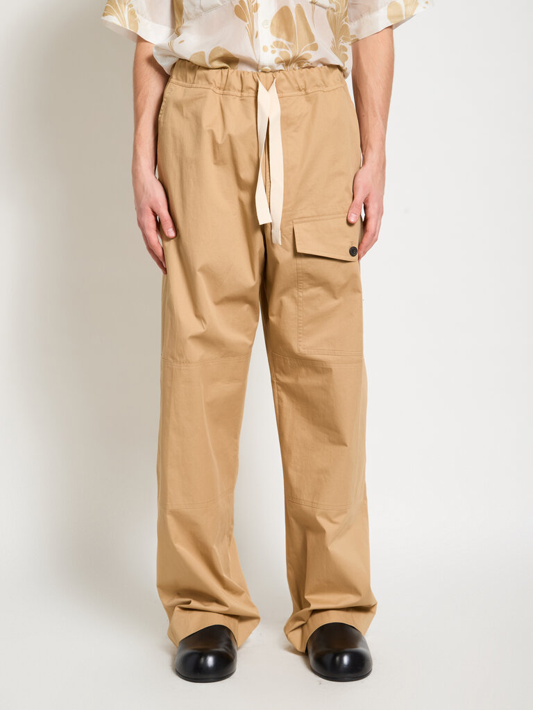 Dries Van Noten Pantalon Pannoch Beige