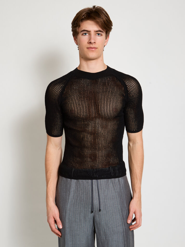 Dries Van Noten Chandail Memo Noir