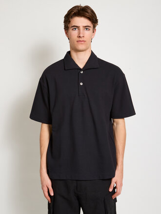 Arpenteur Chandail Polo Noir Arpenteur Chandail Polo Noir