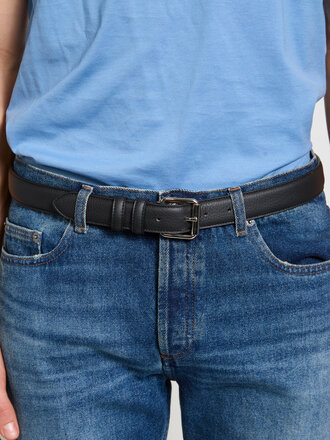 A.P.C. Black Paris Belt