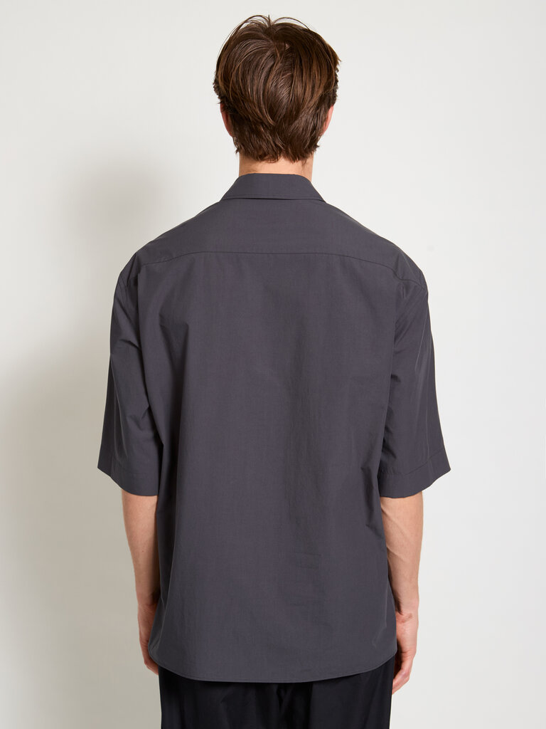 Lemaire Chemise CONVERTIBLE Charcoal