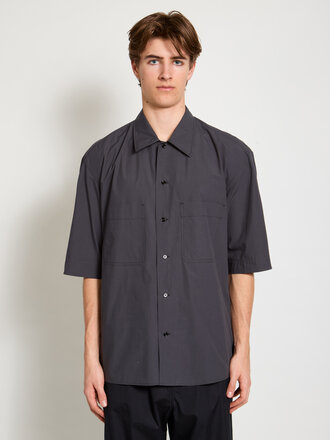 Lemaire Chemise CONVERTIBLE Charcoal Lemaire Chemise CONVERTIBLE Charcoal