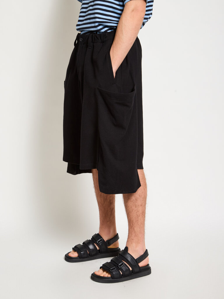 Yohji Yamamoto Black Big Pockets Pants