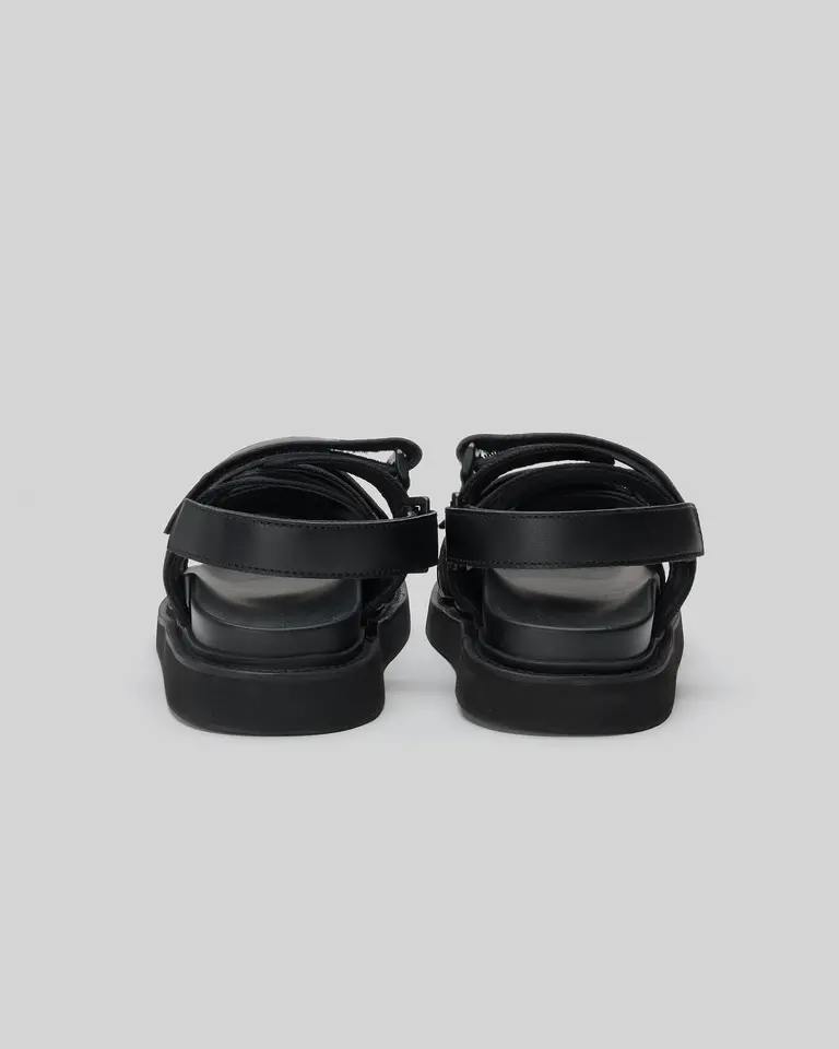 Yohji Yamamoto Yohji Yamamoto Sandales Footbed Noir