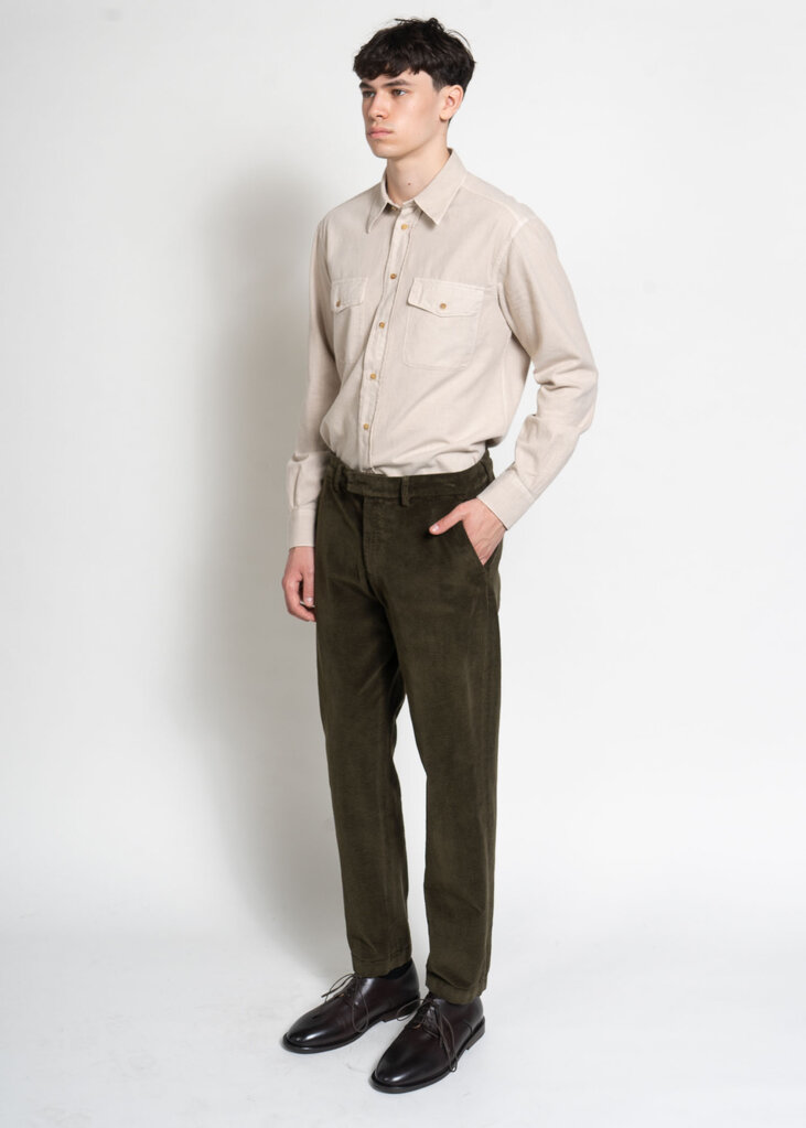 Barena Pantalon Capovae Matador Vert Khaki